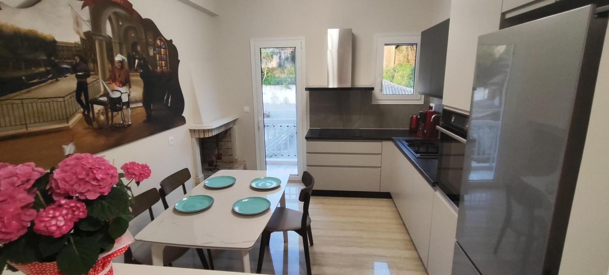 Anna Apartments Kanoni 페라마 외부 사진