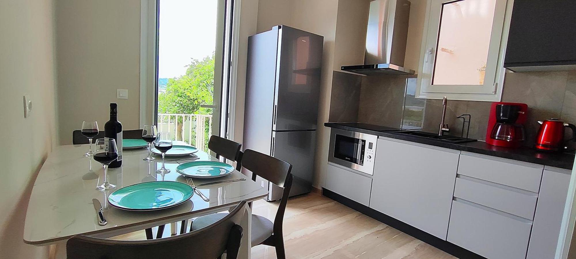 Anna Apartments Kanoni 페라마 외부 사진